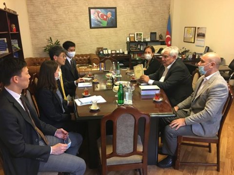 Kamal Abdulla Yaponiya səfiri ilə görüşüb