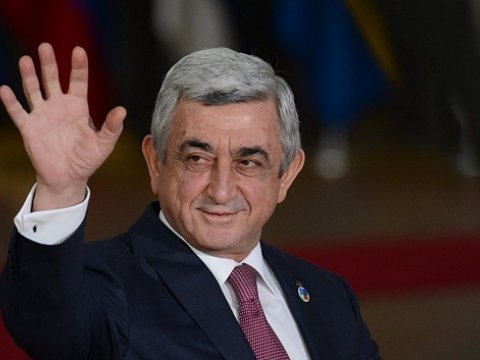 Serj Sarkisyan Qarabağa gəldi