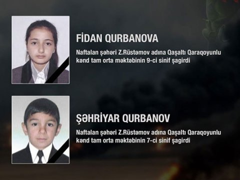 Şəhriyarla Fidanın ölümündən 7 gün keçdi