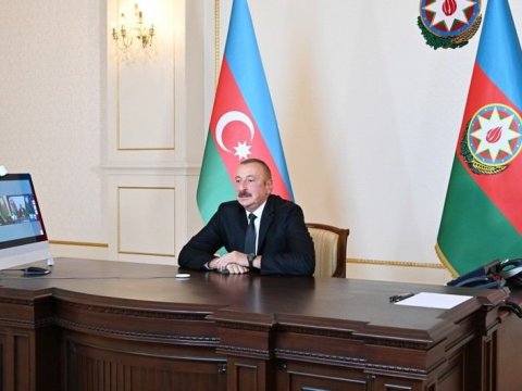 “Biz bu gün xalqımızın şanlı tarixini yazırıq” - Prezident İlham Əliyev