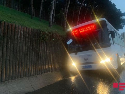 Bakıda avtobus qəzaları oldu
