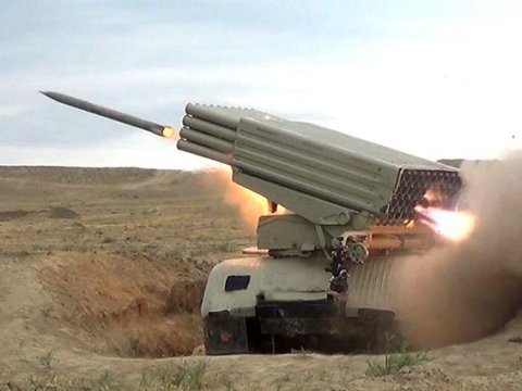 Ordumuz düşmənin 4 “Qrad” yaylım atəşli reaktiv sistemini məhv etdi