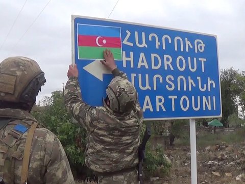 Cəbrayılın işğaldan azad olunmuş Şükürbəyli kəndindən VİDEO