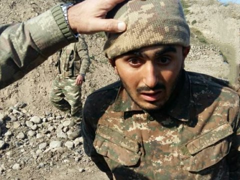 Daha bir erməni əsgər Azərbaycan Ordusuna təslim oldu - FOTO