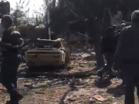 Bərdə atəşə tutuldu - 7 mülki şəxs YARALANDI