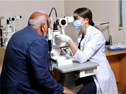 Azercell-in Mobil Göz klinikası şəhid ailələri, məcburi köçkün və qaçqınları müalicə edəcək