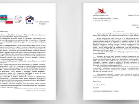 Soydaşlarımızdan polyak deputatın hərəkətinə sərt reaksiya