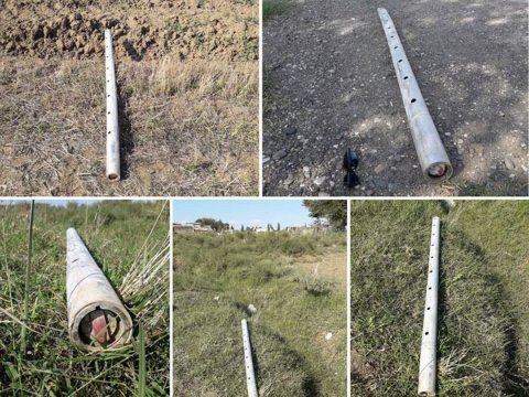 Ermənilər Goranboya qadağan olunmuş raketlər atdı