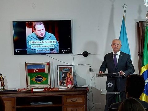 Braziliya mediası erməni təxribatı ilə bağlı məlumatlandırılıb