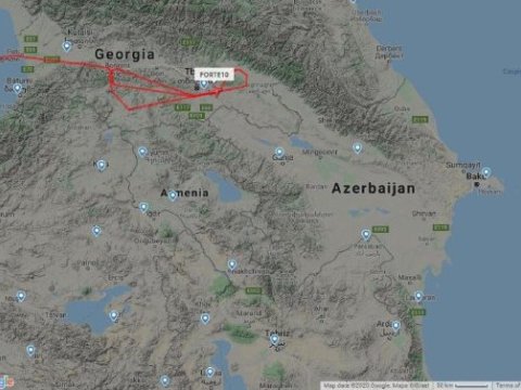 ABŞ PUA-sı Qarabağdakı döyüşləri müşahidə edir - XƏRİTƏ