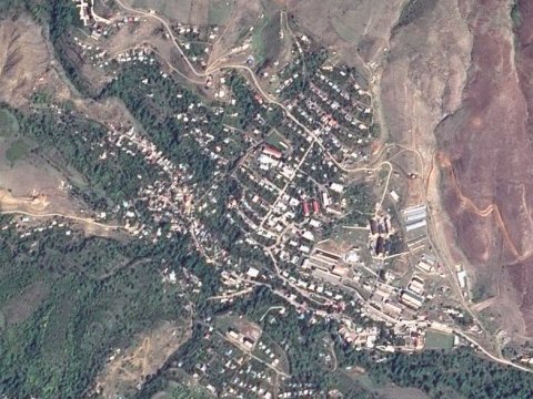 İşğaldan azad olunan Hadrutun peyk görüntüsü - FOTO