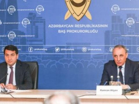 Prezidentin köməkçisi və Baş Prokuror Gəncədə - FOTO