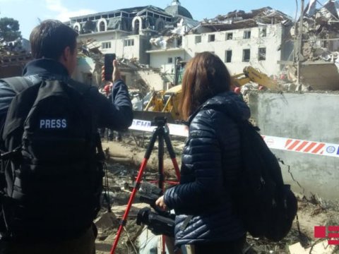 Beynəlxalq media qurumlarının nümayəndələri Gəncədə