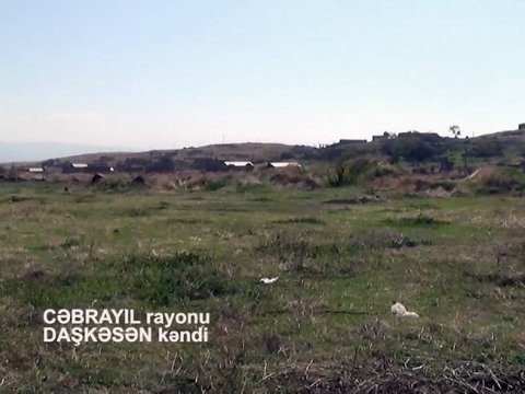 İşğaldan azad olunan Daşkəsən kəndinin görüntüləri - VİDEO