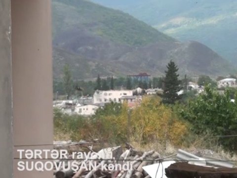 İşğaldan azad olunan Suqovuşan kəndindən yeni VİDEOSU yayıldı