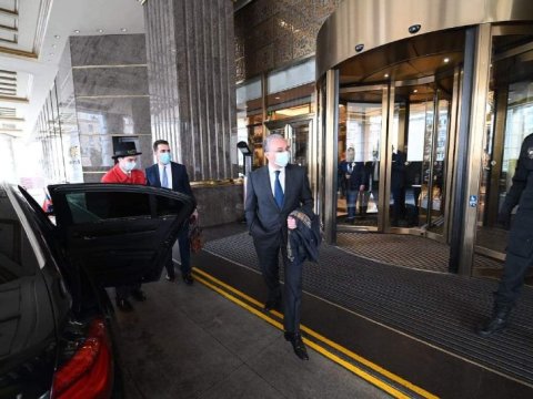 Ermənistan XİN rəhbəri Moskvada - FOTO