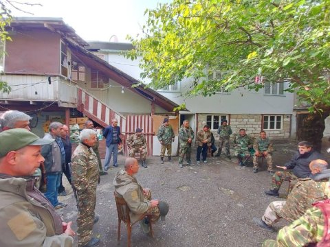 Ermənilər Qarabağ Müharibəsinin veteranlarını döyüşə cəlb edir – FOTO