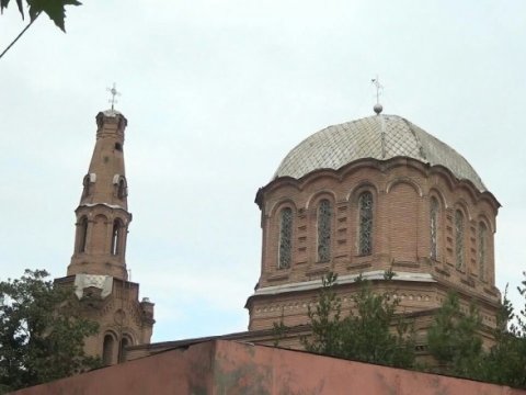 Ermənilər Gəncədə pravoslav kilsəsinə zərər vurdu