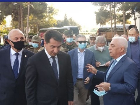 Səfirlər Mingəçevirdə - FOTO
