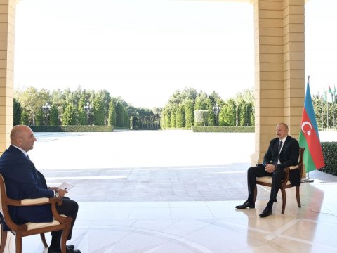 İlham Əliyev Türkiyənin “Haber Türk” telekanalına müsahibə verdi