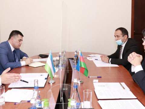 Özbəkistanın Azərbaycandakı səfiri Dövlət Komitəsində olub