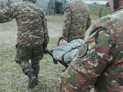 Rusiyalı jurnalistdən ermənilərin itkisi ilə bağlı FOTO