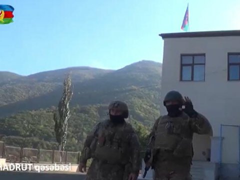 Gürcü mediası Hadrutun azad edilməsindən yazdı