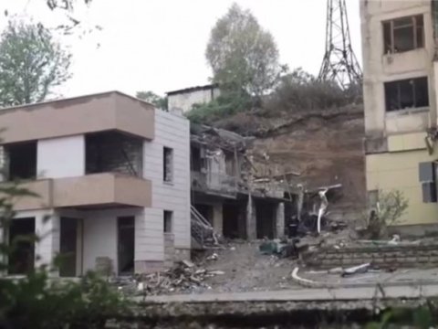 Xankəndinin boş qalan küçələri - FOTO+VİDEO