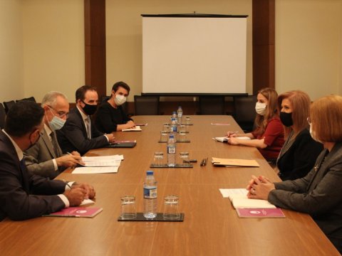 Bahar Muradova BMT-nin Azərbaycandakı rəsmiləri ilə görüşüb - FOTO