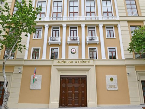 Nazirlər Kabineti xarici tərəfdaşları erməni təxribatları barədə məlumatlandırır