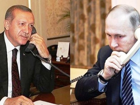 Ərdoğan Putinə zəng etdi: Qarabağ müzakirə olundu