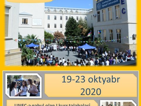 UNEC-ə qəbul olan I kurs tələbələri üçün Oriyentasiya günü keçiriləcək
