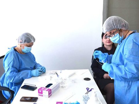 Gürcüstanda yeni rekord - bir günə 919 yoluxma