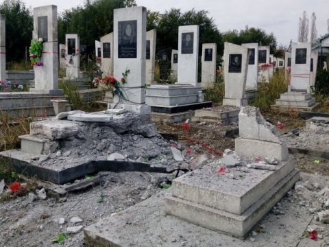Ermənilər Tərtərdə qəbiristanlığı atəşə tutdu - 3 mülki vətəndaş həlak oldu