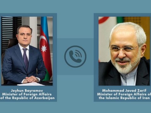 Azərbaycan və İran XİN başçıları telefonla danışıb