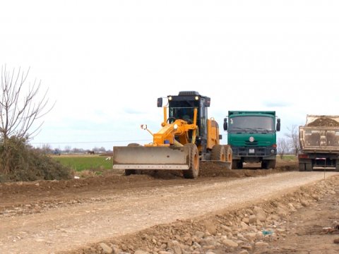 Ağdamda üç cəbhəyanı kəndin yolu yenidən qurulub