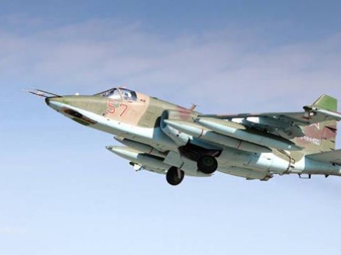 Düşmənə məxsus Su-25 təyyarəsi məhv edilib