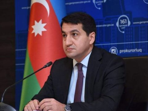 Qoy beynəlxalq ictimaiyyət Ermənistanın barbar hərəkətlərini görsün - Hikmət Hacıyev