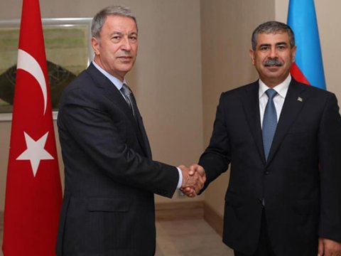 Hulusi Akar Zakir Həsənova zəng vurdu