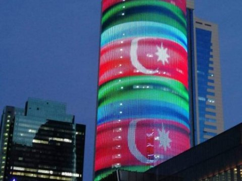 Nursultanda Azərbaycana dəstək aksiyası keçirilib 