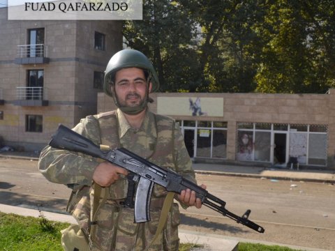 Hadrutu azad edən əsgərlər... - FOTOLAR