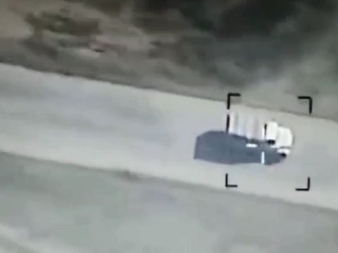 Düşmənin məhv edilən zirehli texnikalarının VİDEOGÖRÜNTÜSÜ