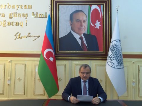 BDU-nun rektoru beynəlxalq forumunda iştirak edib