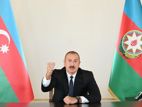 Prezident xalqa müraciət edir - CANLI
