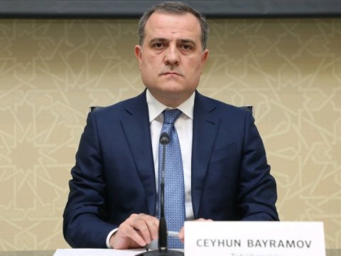 Ceyhun Bayramov Moskvaya getdi