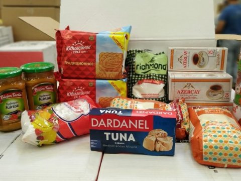 Koronavirus ilə mübarizə çərçivəsində məcburi köçkünlərə yardım göstərilib - FOTO