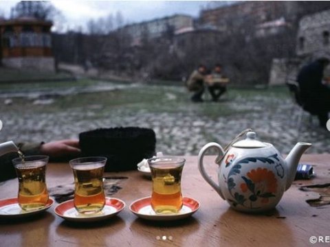Şuşada sonuncu çay - 1992-ci il - FOTO