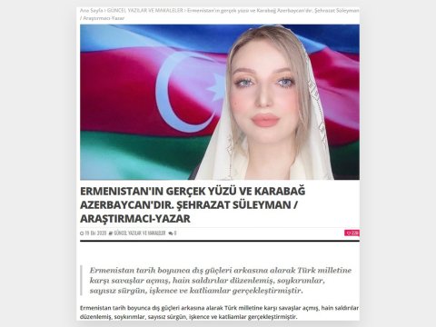 Belçika mediasında Azərbaycanın haqlı mövqeyindən yazılıb