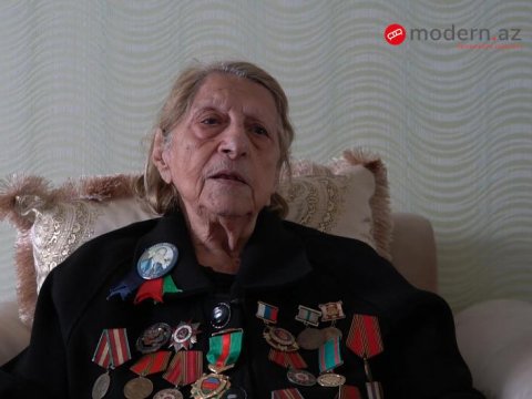 100 yaşlı azərbaycanlı müharibə veteranı Putini Qarabağa dəvət etdi - VİDEO