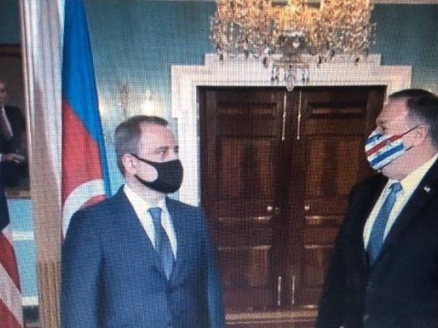 Ceyhun Bayramovun Pompeo ilə Qarabağ görüşü BAŞLADI